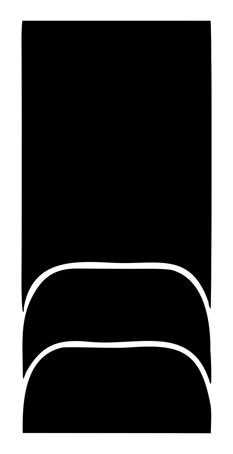 Sushi Roll Mark #ffffff/#000000