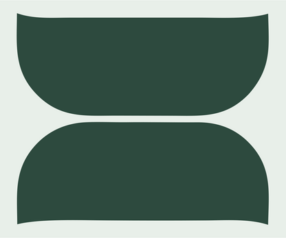 Two-Piece Sushi Roll Logo #e8efe9/#2d4a3e