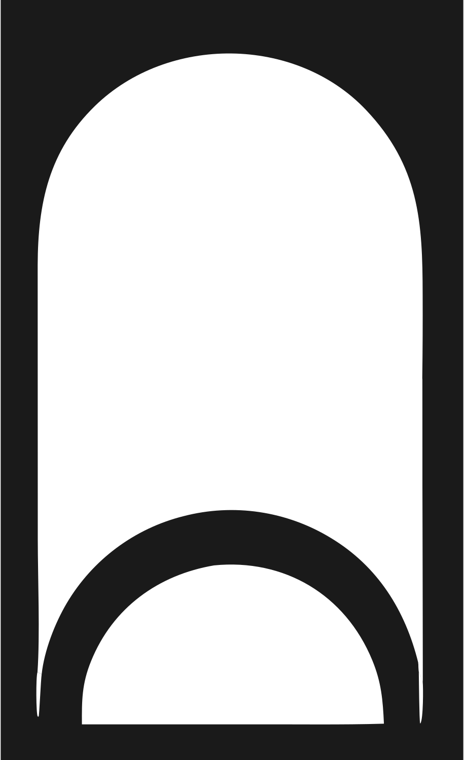 Negative Space Sushi Roll Icon #1a1a1a/#ffffff