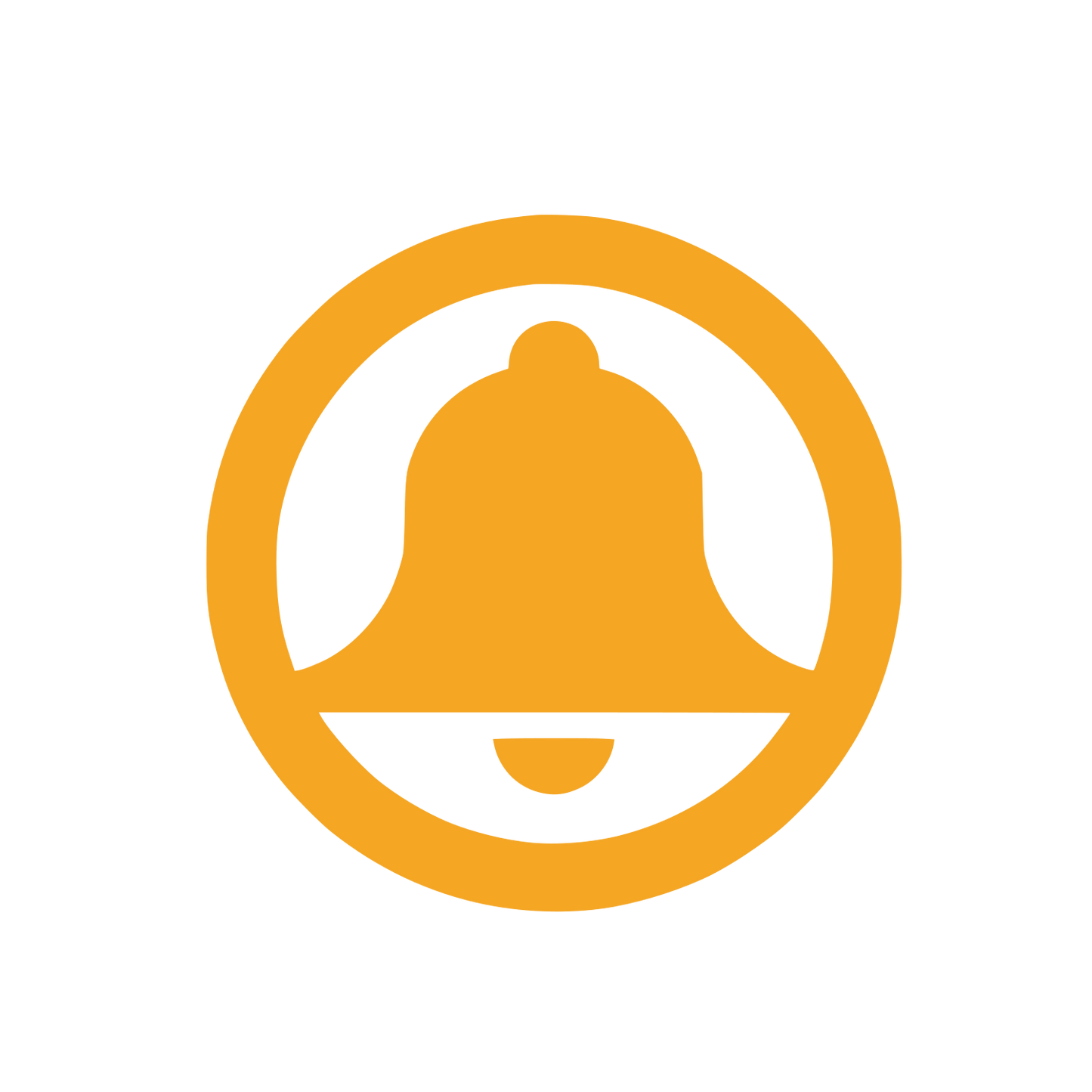 Bell Notification Logo #F5A623