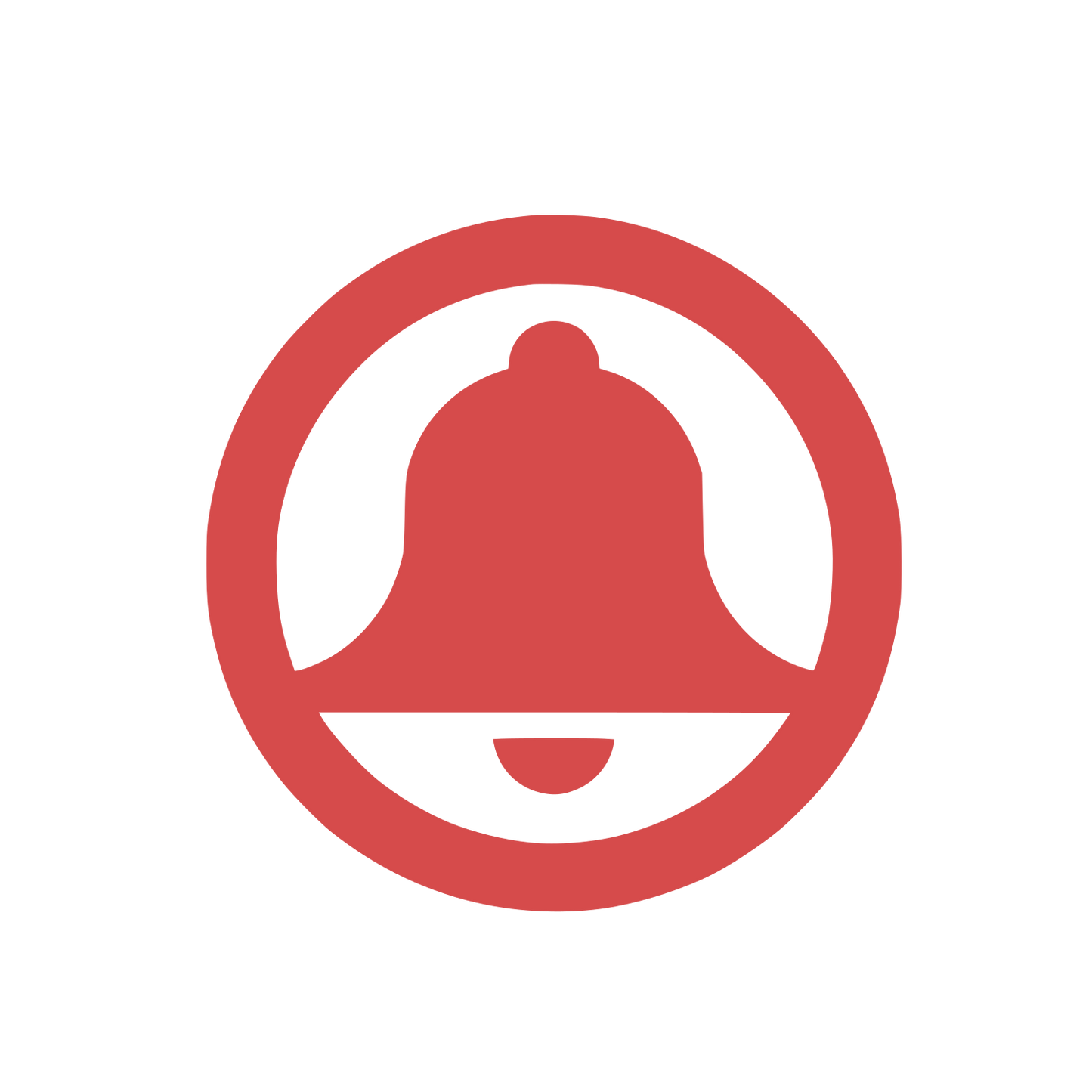 Bell Notification Logo #D64B4B