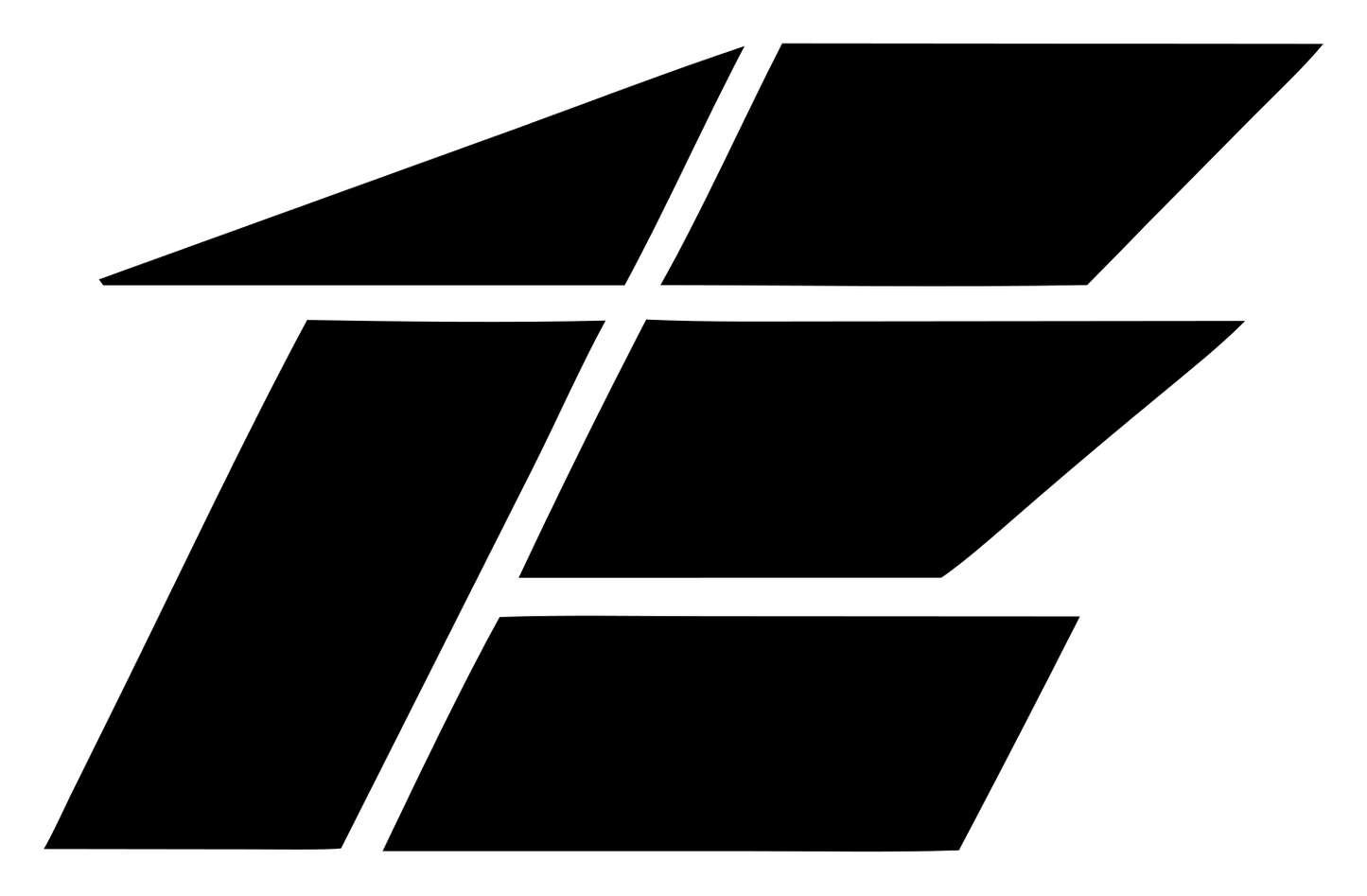Industrial Chest Grid Badge #ffffff/#000000