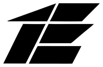 Industrial Chest Grid Badge #ffffff/#000000
