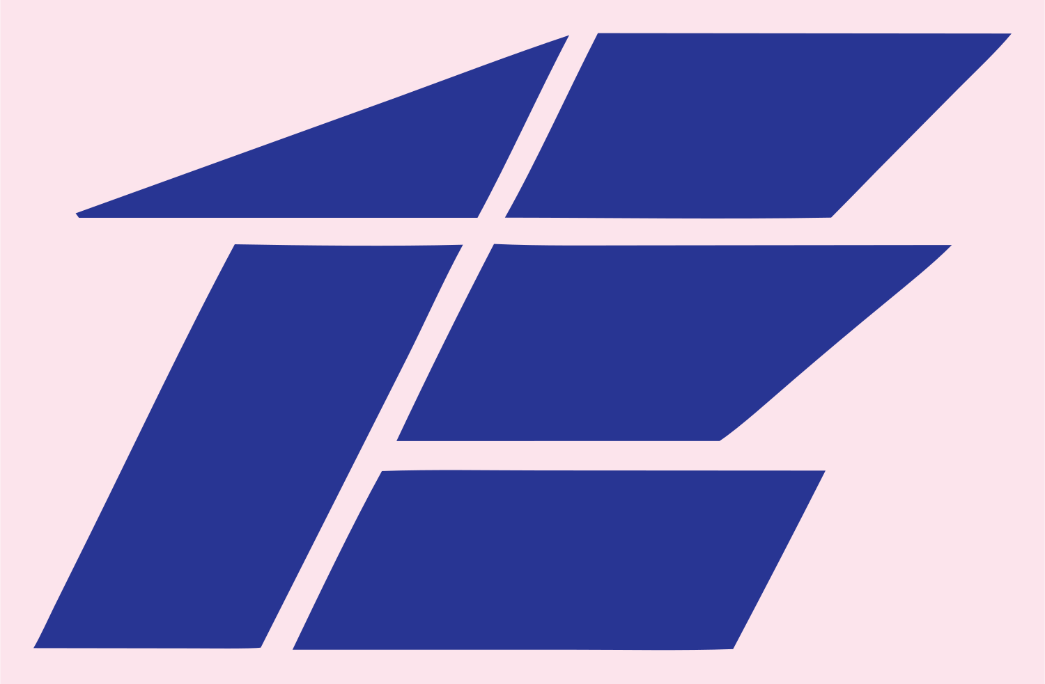 Industrial Chest Grid Badge #fce4ec/#283593