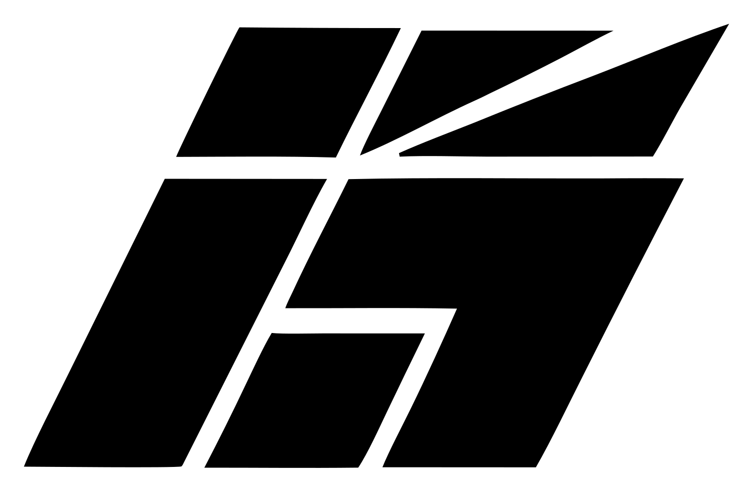 Industrial Shattered Chest Mark #ffffff/#000000