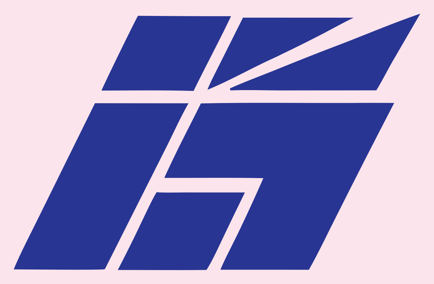 Industrial Shattered Chest Mark #fce4ec/#283593
