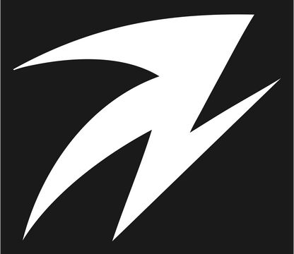 Aries Lightning Bolt Logo #1a1a1a/#ffffff