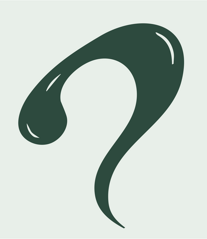 Hand-Drawn Aries Horn Swirl Logo #e8efe9/#2d4a3e