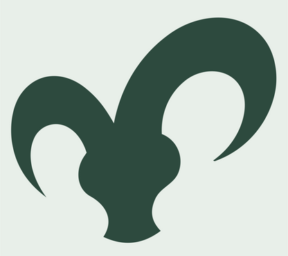 Jester Hat Silhouette Mark #e8efe9/#2d4a3e