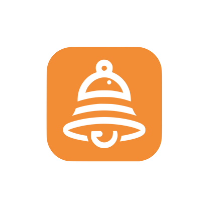 Service Bell Logo #F28D35
