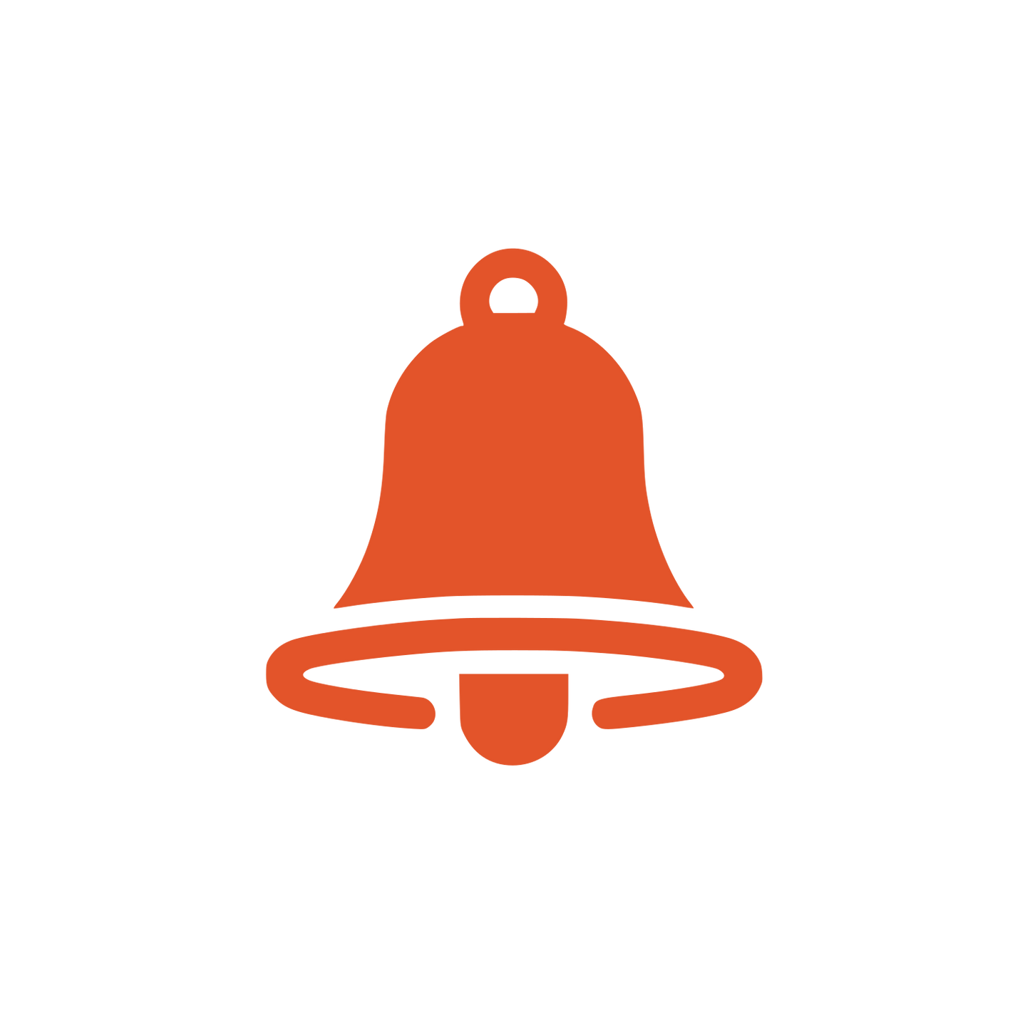 Bell Notification Logo #E3542A