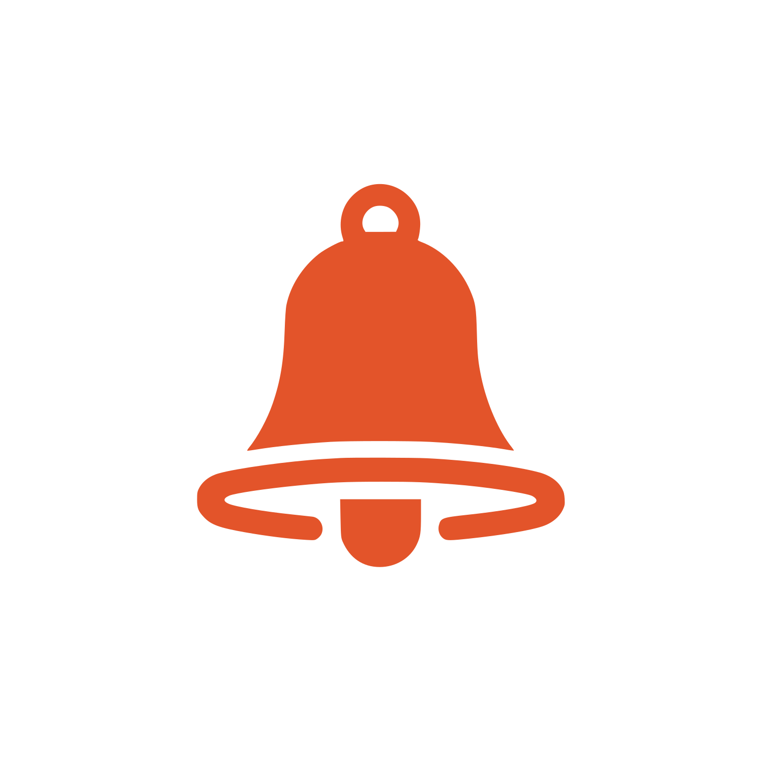 Bell Notification Logo #E3542A