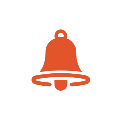 Bell Notification Logo #E3542A