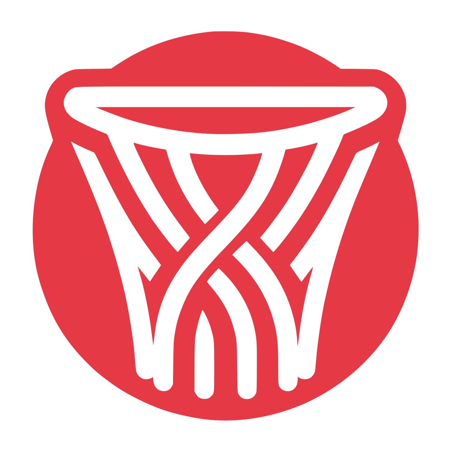 Line Basket Logo #E63946