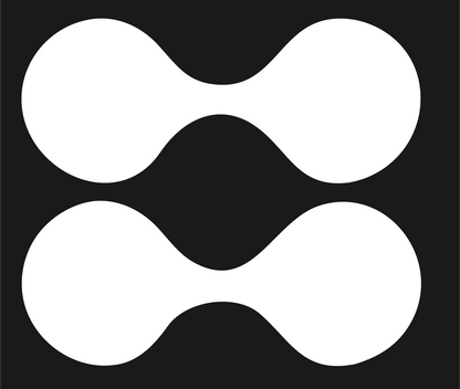 Double Dumbbell Gemini Icon #1a1a1a/#ffffff