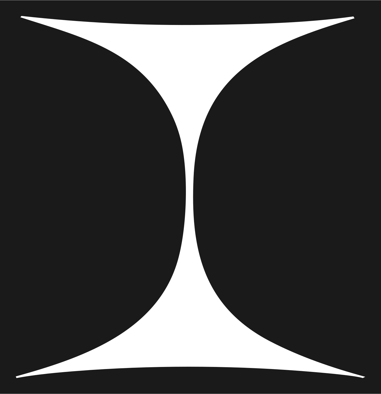 Hourglass Waist Gemini Logo #1a1a1a/#ffffff