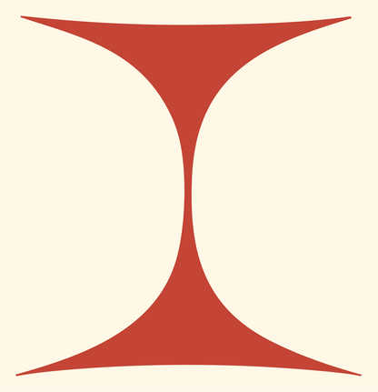 Hourglass Waist Gemini Logo #fff8e7/#c44536