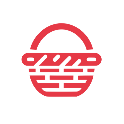 Shopping Basket Logo #E63946