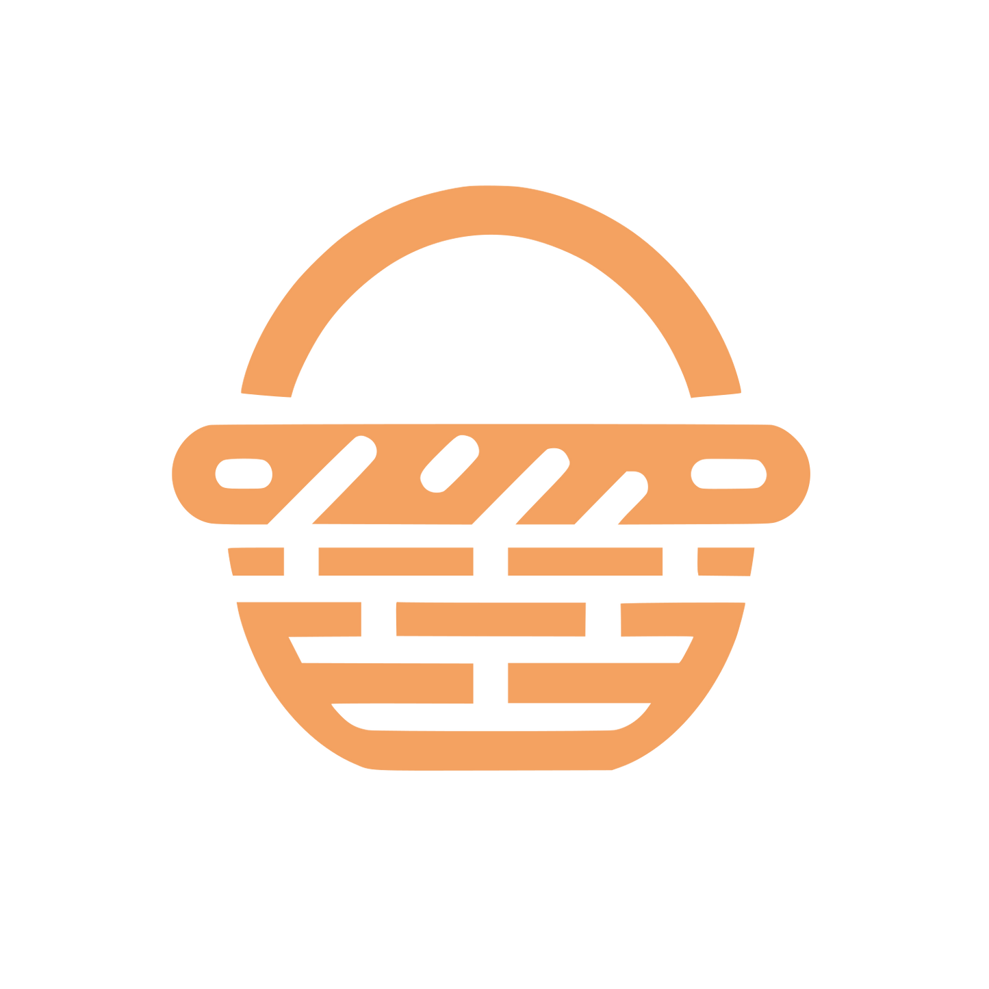 Shopping Basket Logo #F4A261