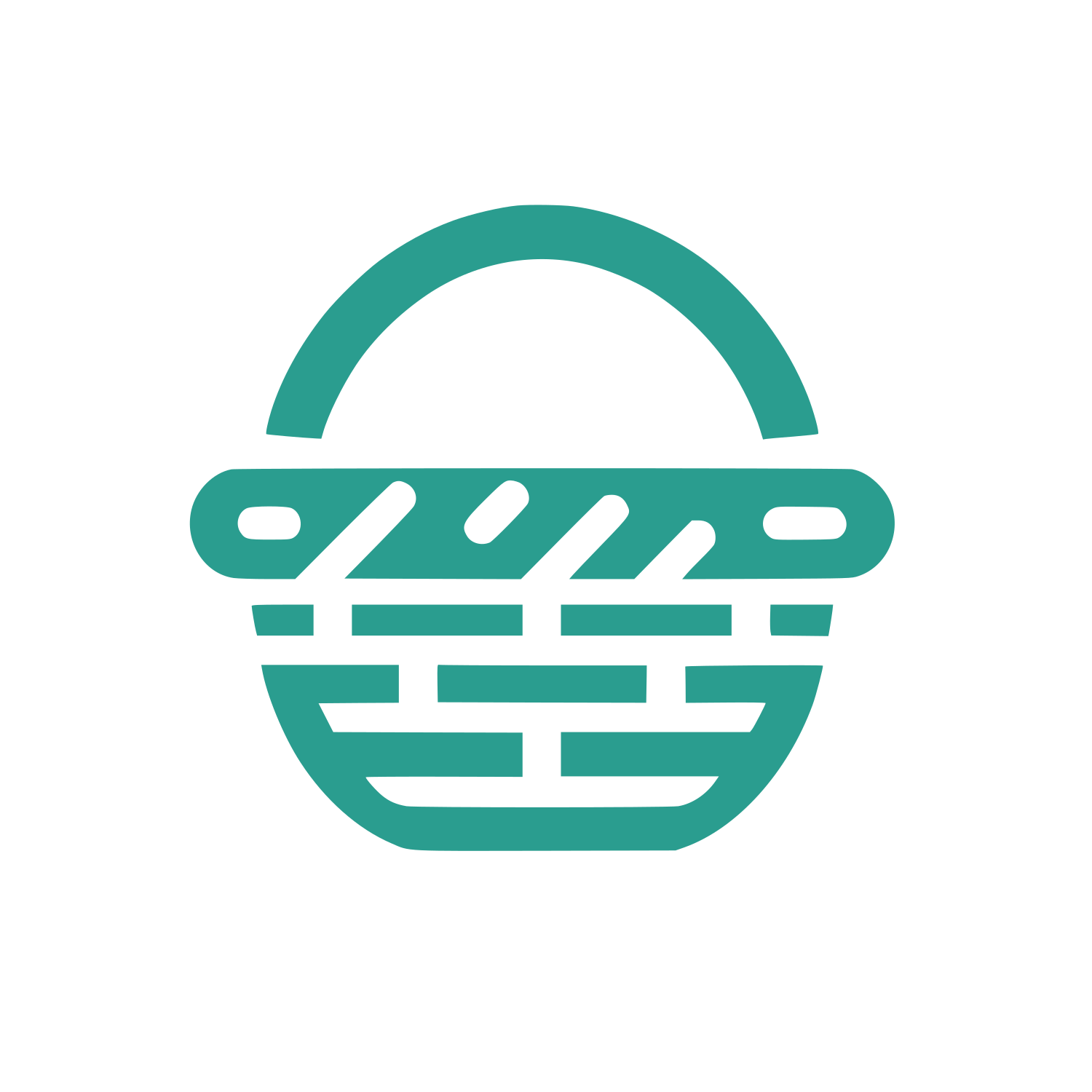Shopping Basket Logo #2A9D8F