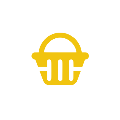 Shopping Basket Logo #F1C40F