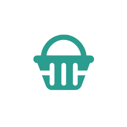 Shopping Basket Logo #2A9D8F