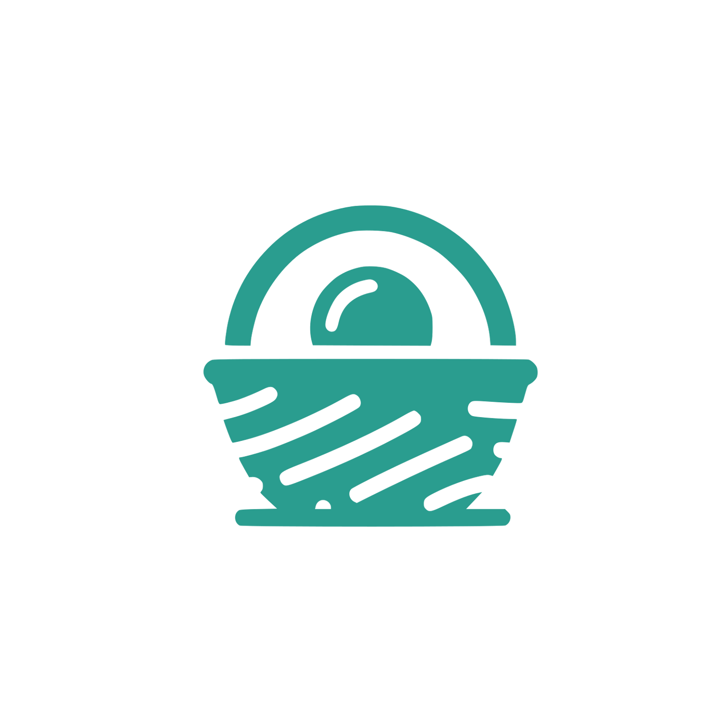 Basket Logo Design #2A9D8F