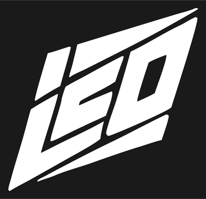 Italic LEO Diamond Logo #1a1a1a/#ffffff