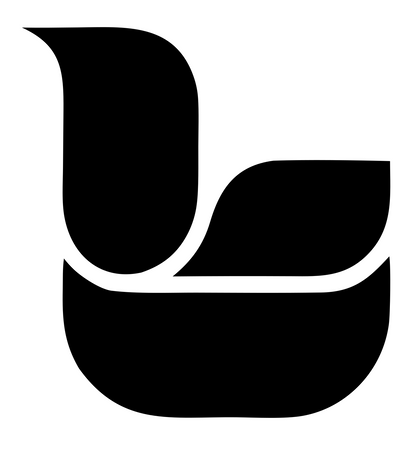 Pictogram Duck Bird Mark #ffffff/#000000