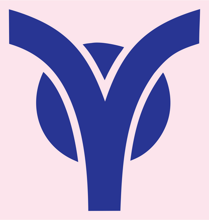 Pictogram Bull Horns Emblem #fce4ec/#283593