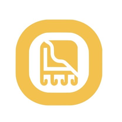 Abstract Factory Logo #F2C14E