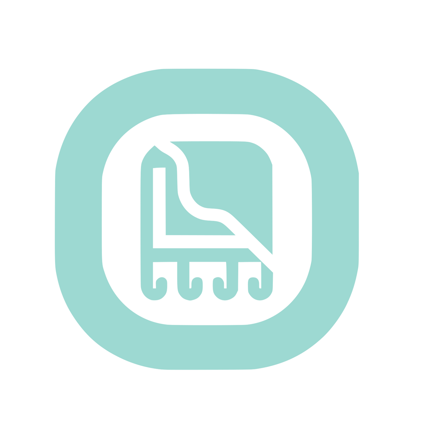 Abstract Factory Logo #9DD9D2