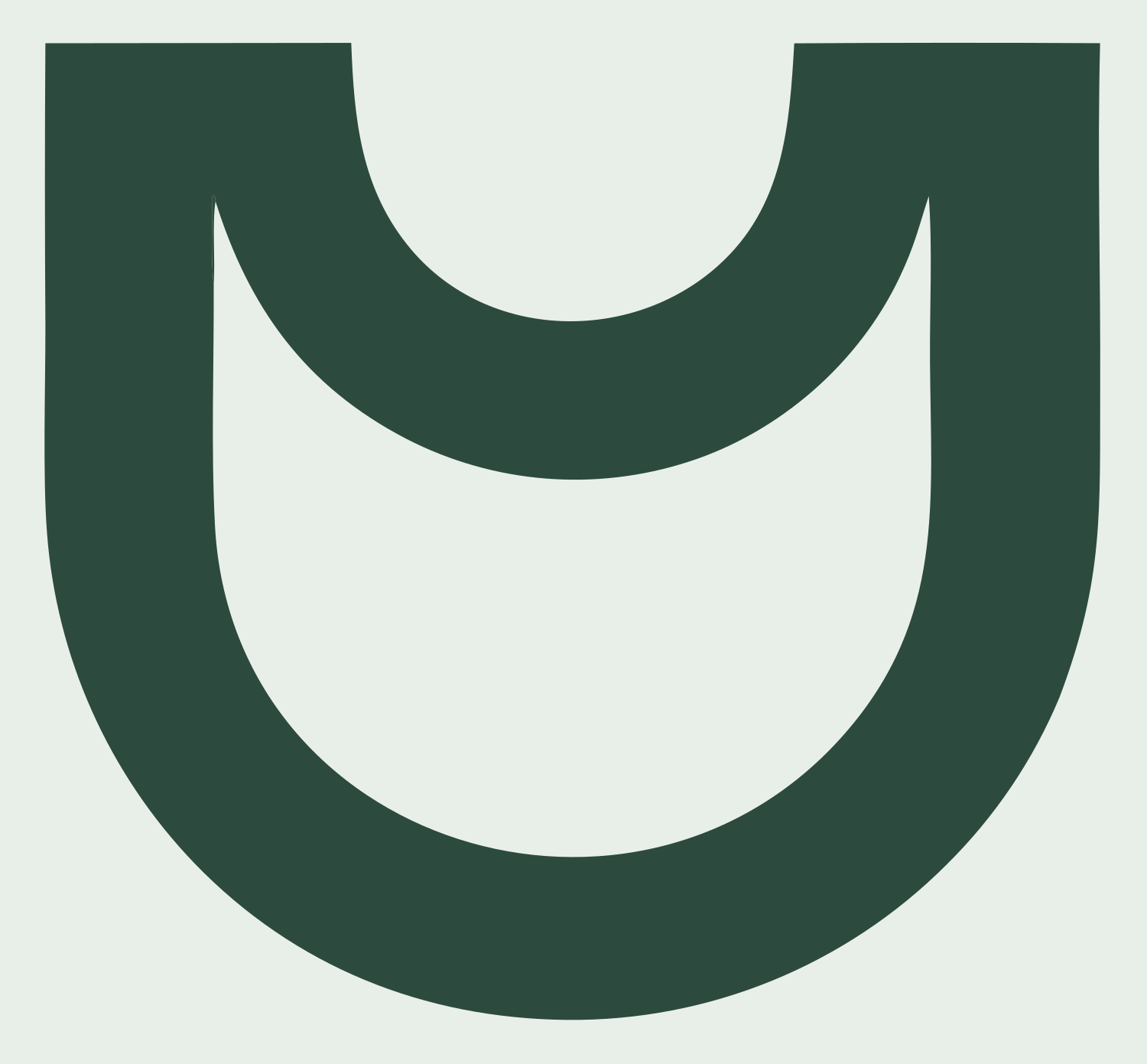 Monoline Libra Scales Icon #e8efe9/#2d4a3e