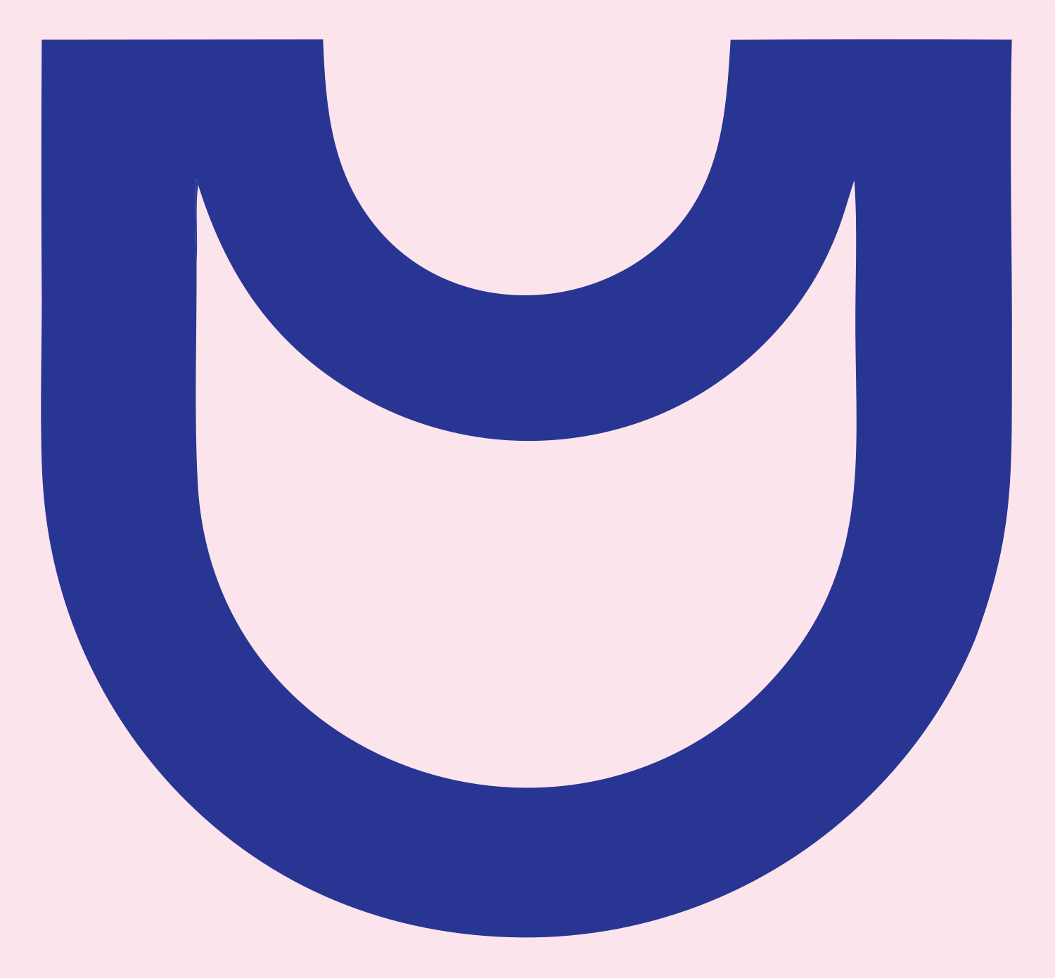 Monoline Libra Scales Icon #fce4ec/#283593