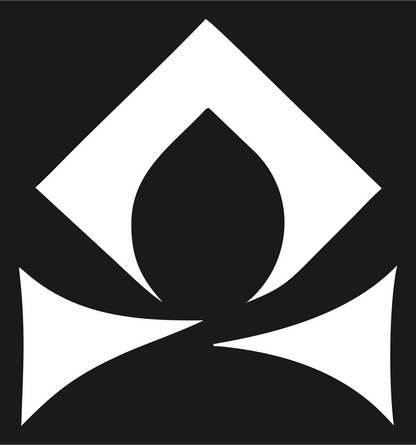 Pictogram Flame Diamond Libra Mark #1a1a1a/#ffffff