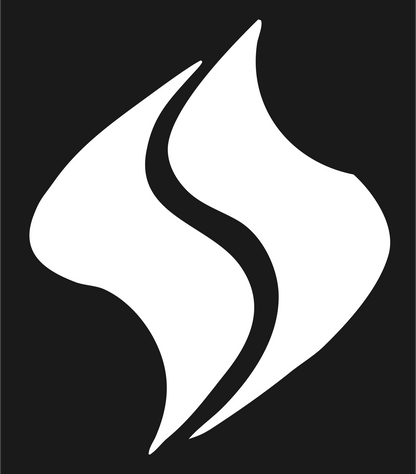 Flame Scorpio Wave Mark #1a1a1a/#ffffff