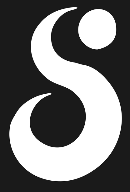 Scorpio Crescent Circle Logo #1a1a1a/#ffffff