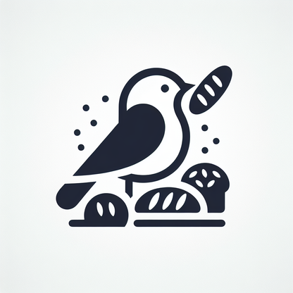 Bird with Bread Logo