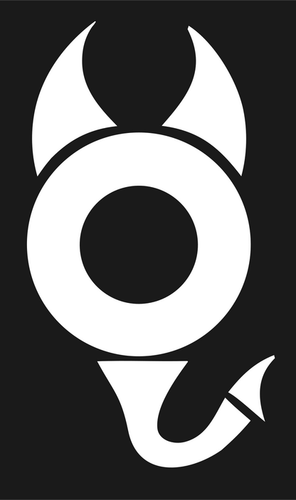 Devil Ring Scorpio Icon #1a1a1a/#ffffff