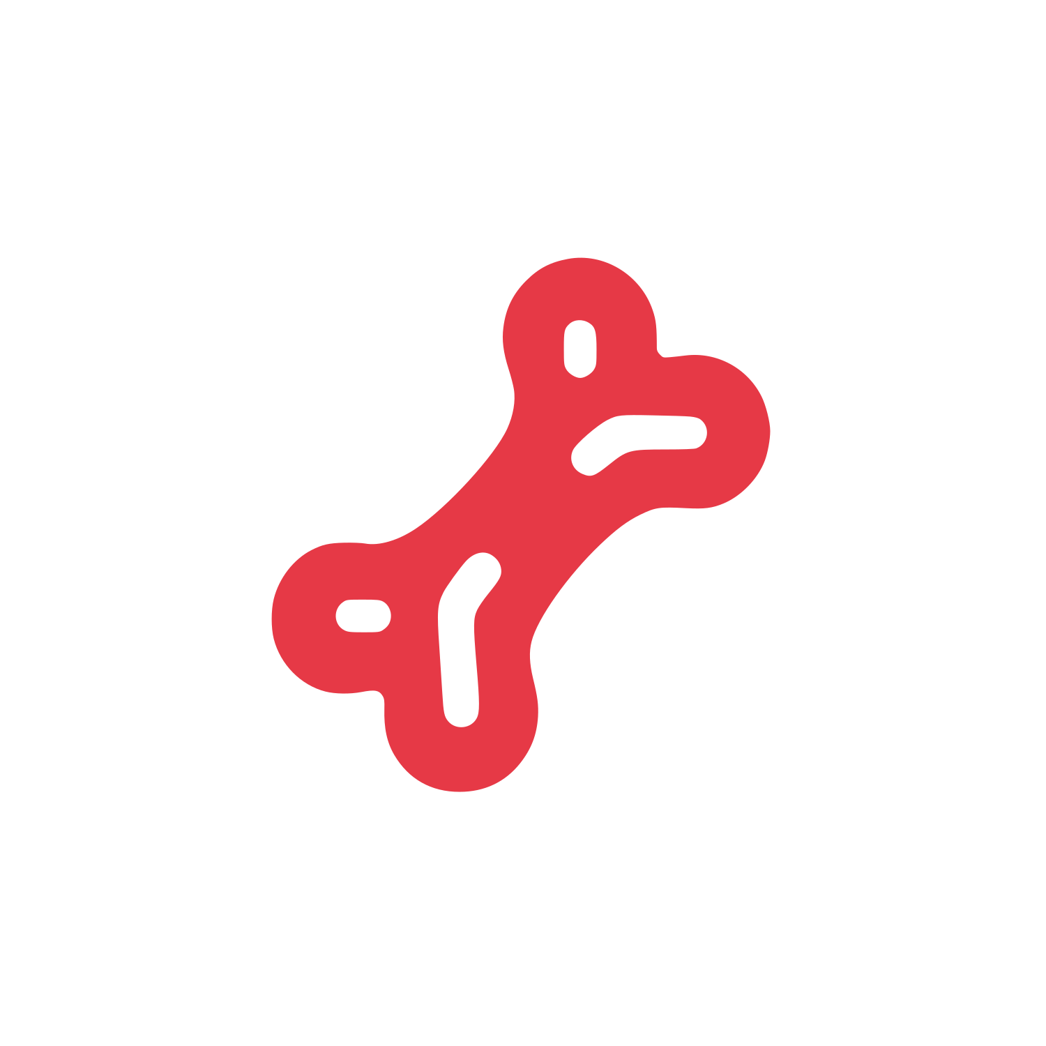 Bone Logo #E63946