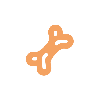 Bone Logo #F4A261