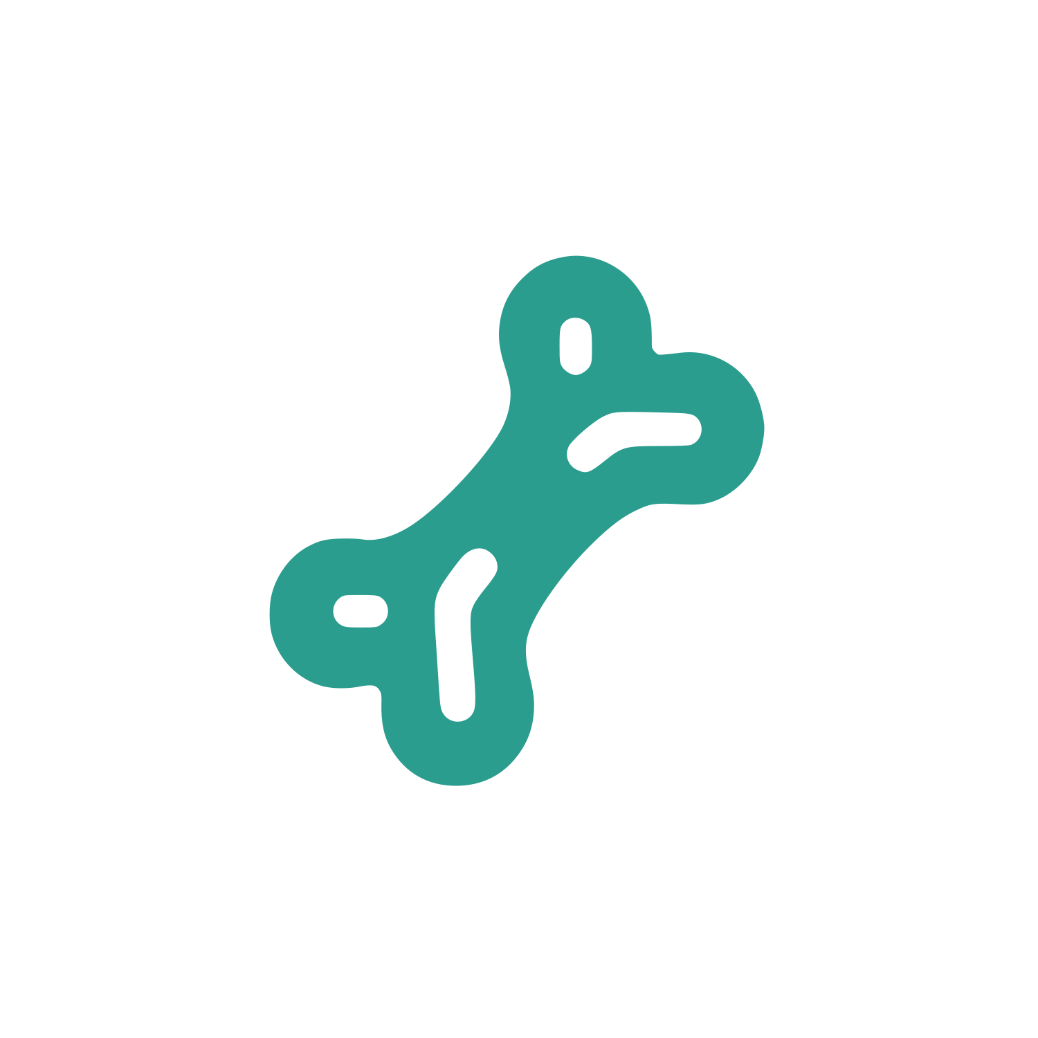 Bone Logo #2A9D8F