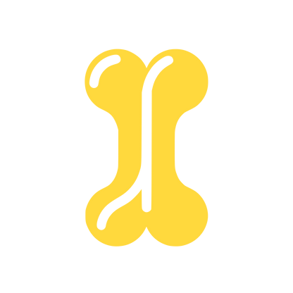 Bone Logo #FFD93D