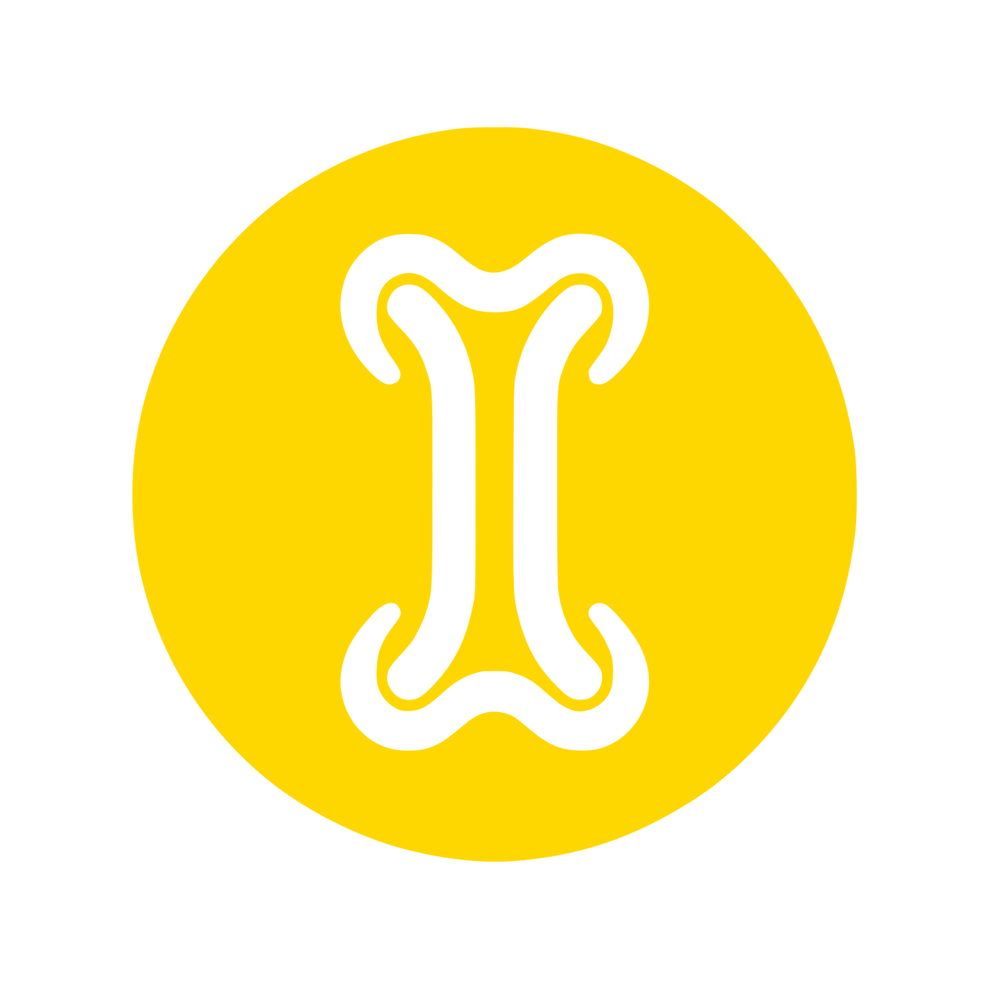 Bone Logo #FFD700