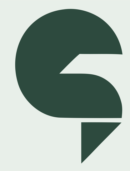 Pictogram Goat Circle Mark #e8efe9/#2d4a3e