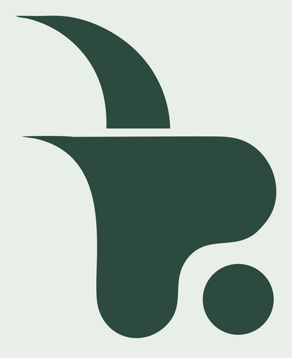 Pictogram Baby Stroller Capricorn Badge #e8efe9/#2d4a3e