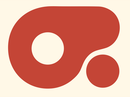 Pictogram Question Mark Goat Icon #fff8e7/#c44536