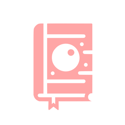 Book Reader Logo #ffa6a6