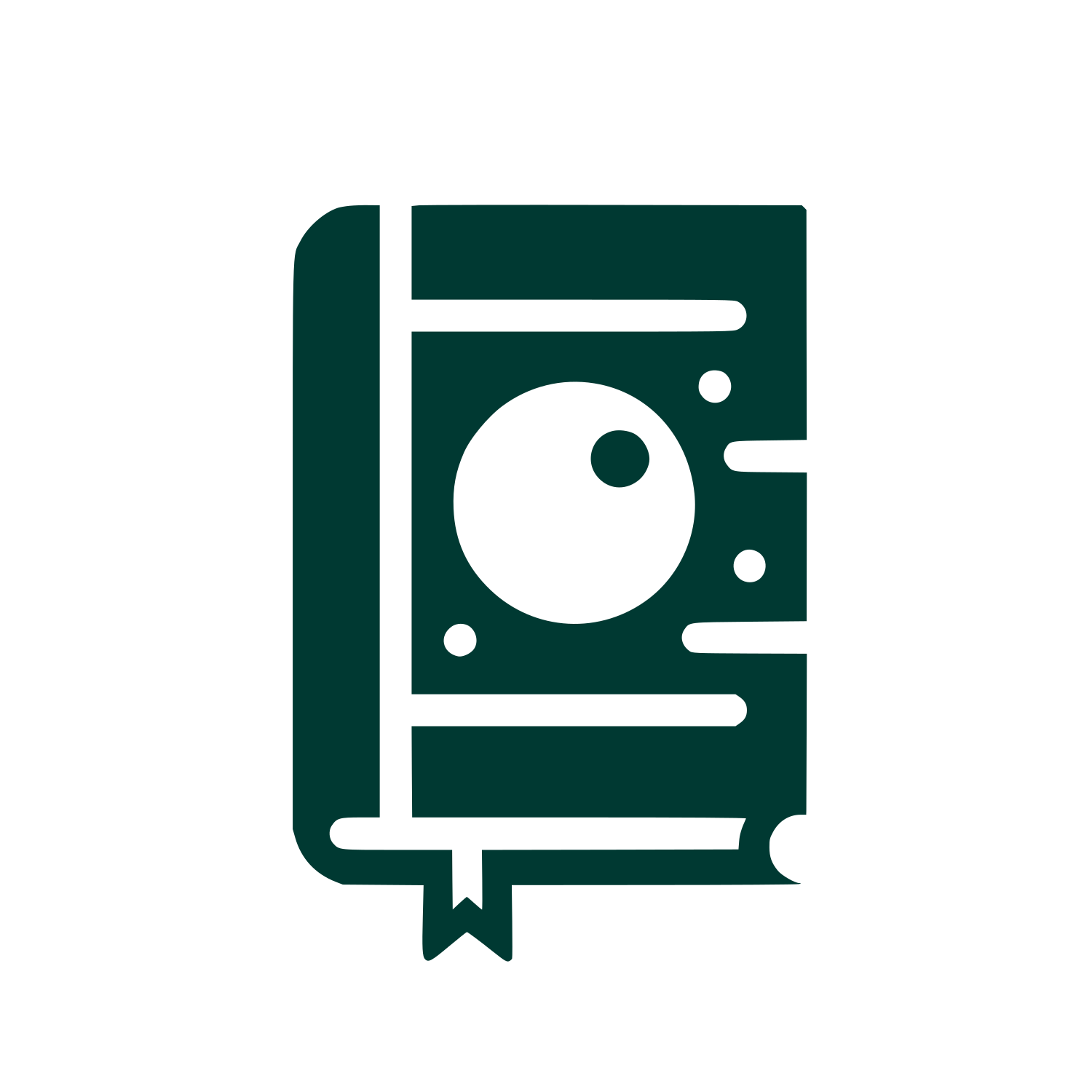 Book Reader Logo #003932