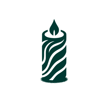 Candle Flame Logo #003932